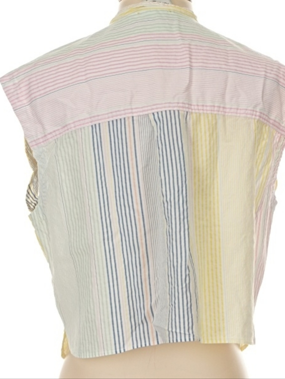 Forte_Forte Button Down Striped Tee - Picture 2 of 4